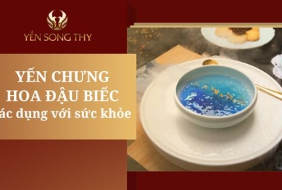 Yến chưng hoa đậu biếc là gì? Tác dụng với sức khỏe như thế nào?