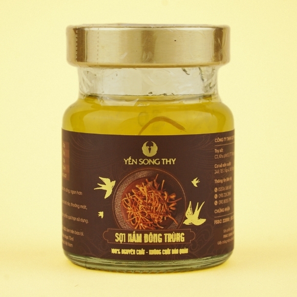 Yến Chưng Sợi Nấm Đông Trùng