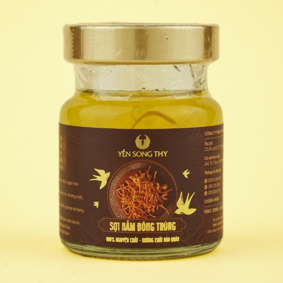 Yến Chưng Sợi Nấm Đông Trùng
